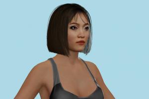 DBH Traci Detroit, DBH, Become-Human, female, girl, woman, people, xna, characters, animated